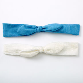 Claire&#39;s Club Knotted Bow Headwraps - 2 Pack,