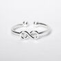 Sterling Silver Infinity Faux Hoop Nose Ring,