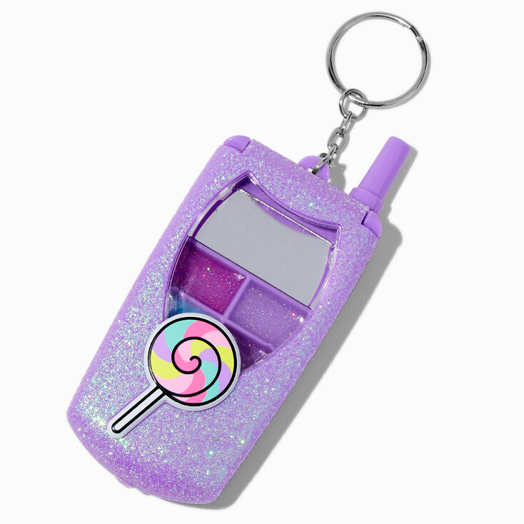 Puffy Candy Glitter Flip Phone Lip Gloss Set