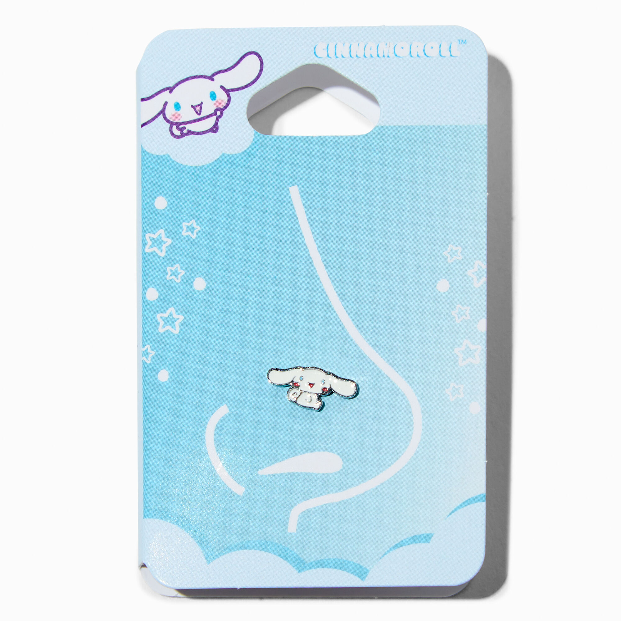 View Claires Cinnamoroll Stainless Steel Enamel 20G Nose Stud Silver information