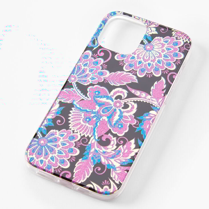 Magenta Floral Phone Case - Fits iPhone&reg; 12 Pro Max,
