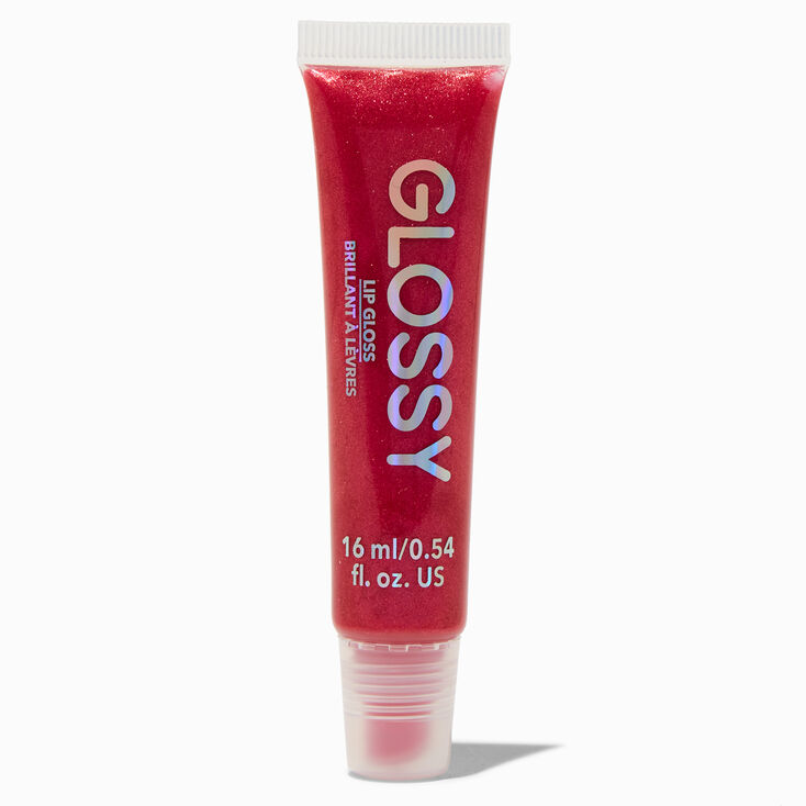 Dark Mauve Glossy Lip Gloss Tube,