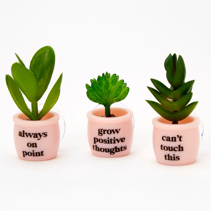 Mini Faux Succulent Set - 3 Pack