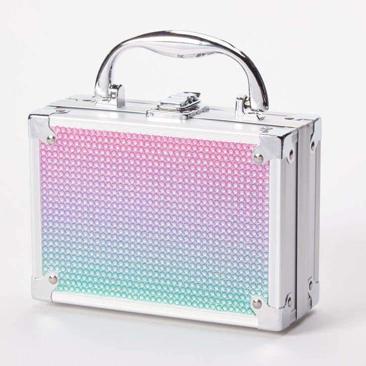 Glitter Travel Case Makeup Set - Pink,