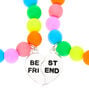 Rainbow Bead Stretch Friendship Bracelets - 2 Pack,