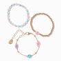 Claire&#39;s Club Beaded Daisy Bracelet Set - 3 Pack ,