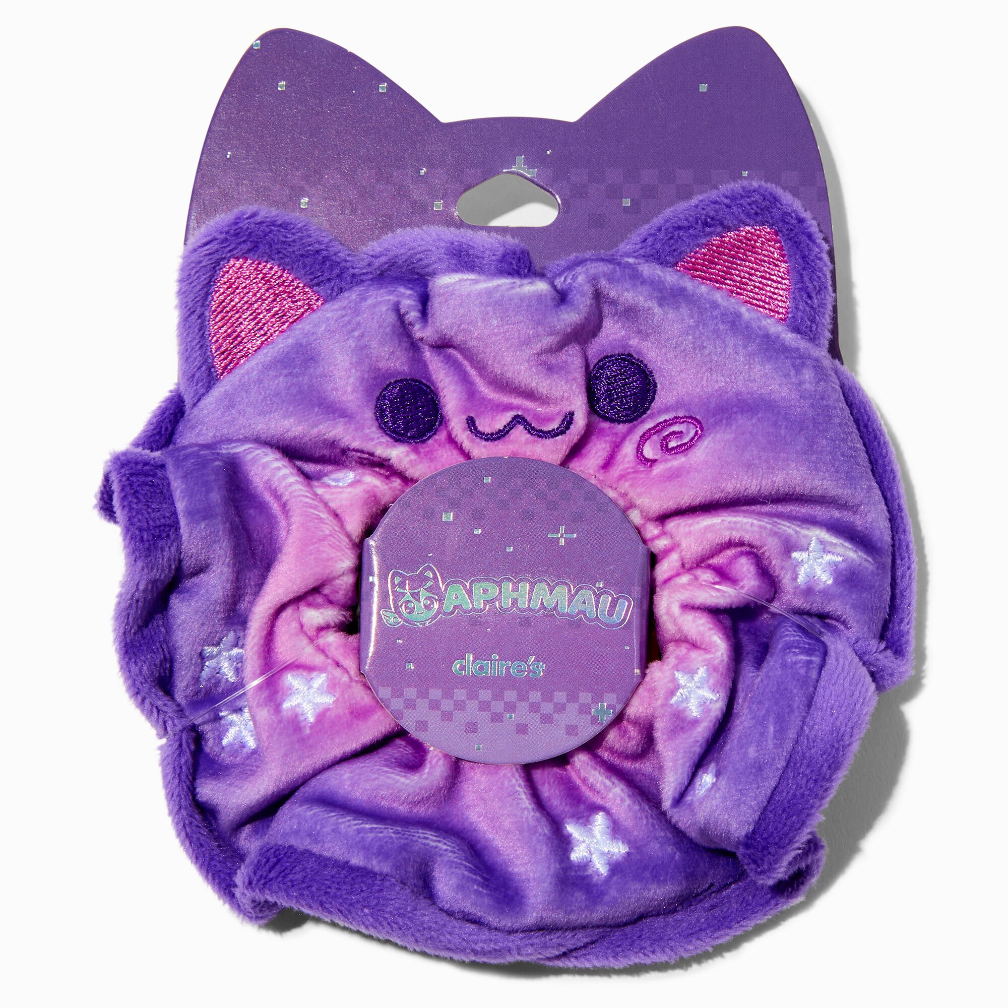 Aphmau™ Claire's Exclusive Galaxy Cat Hair Scrunchie,