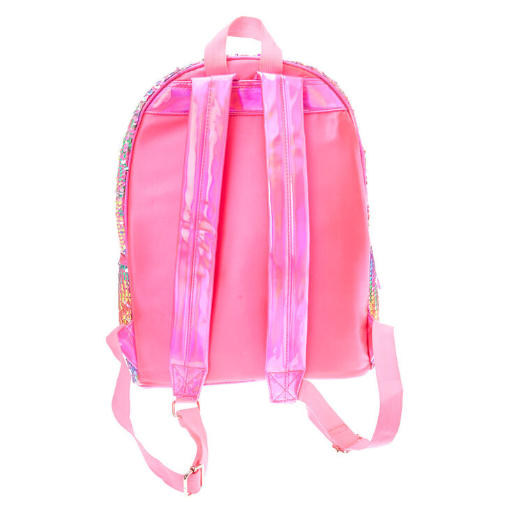 JoJo Siwa™ Rainbow Reversible Sequin Birthday Backpack | Claire's