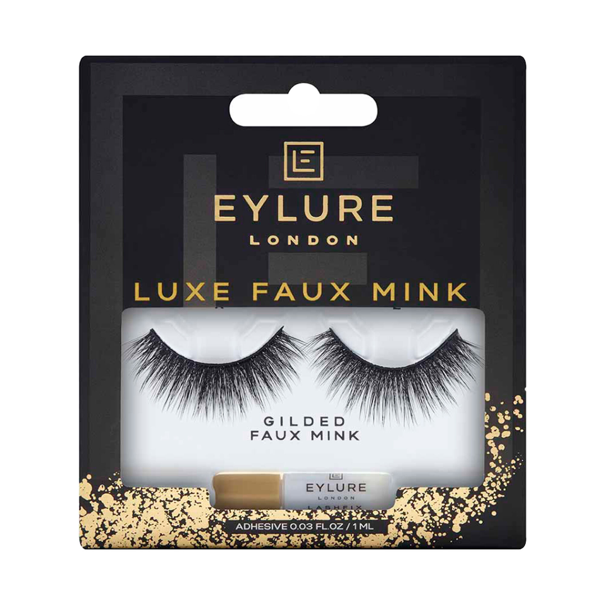 Eylure Luxe Faux Mink Eyelashes - Gilded,