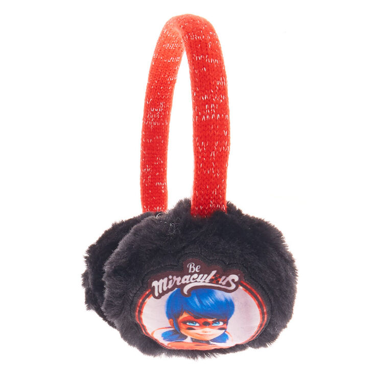 Miraculous&trade; Lurex Ladybug Furry Ear Muffs - Red,
