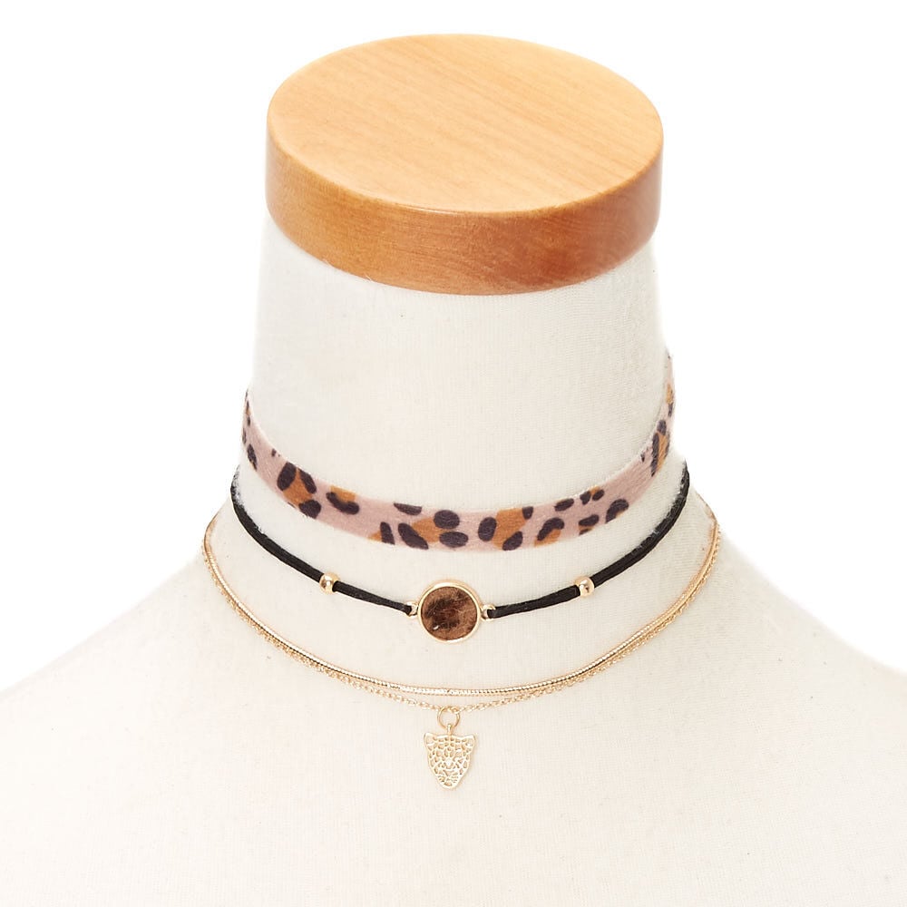 Cheetah choker discount