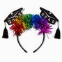 2023 Graduation Rainbow Tinsel Bopper Headband,