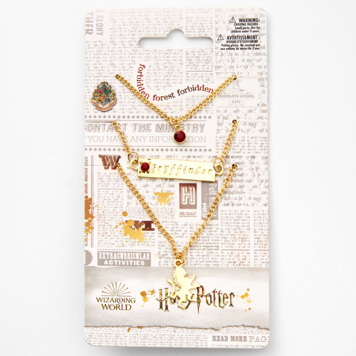 Harry Potter&trade; Wizarding World Gryffindor Necklace - 3 Pack,