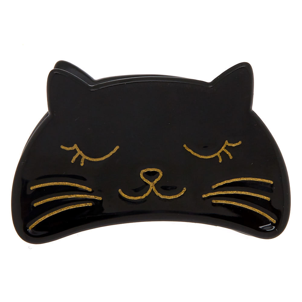 Cat Hair Claw Clip - Black,