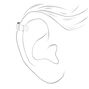 Silver Heart Ear Cuffs &#40;6 Pack&#41;,