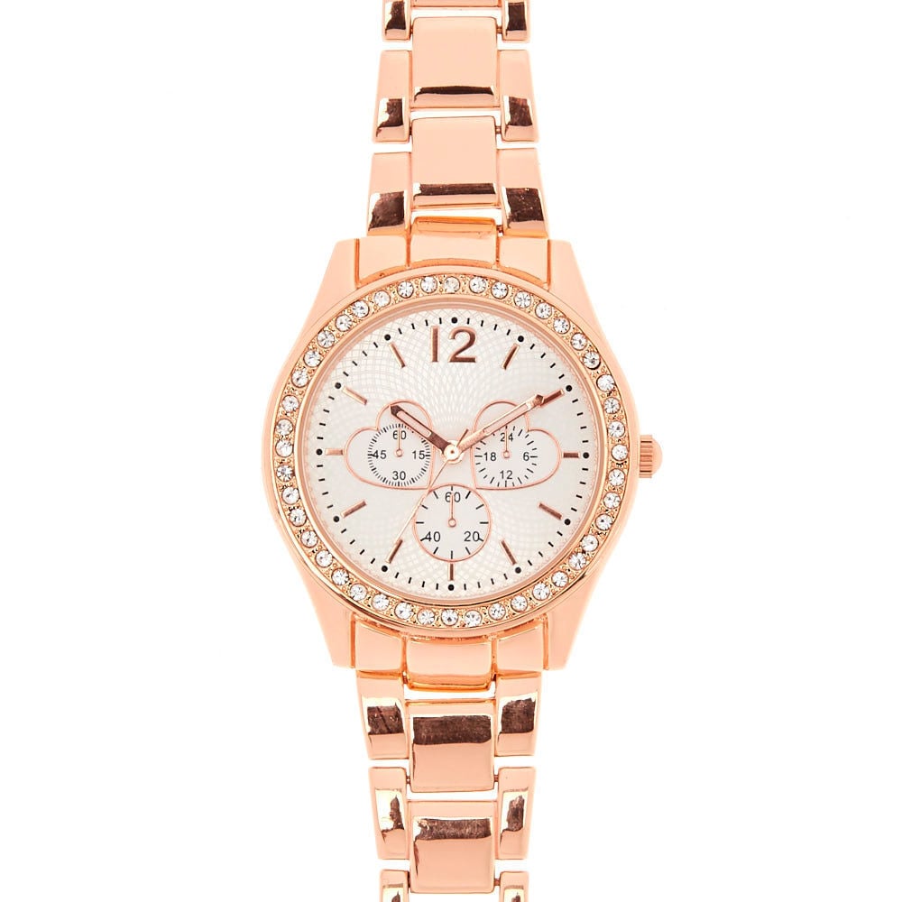 Rose gold online boyfriend watch