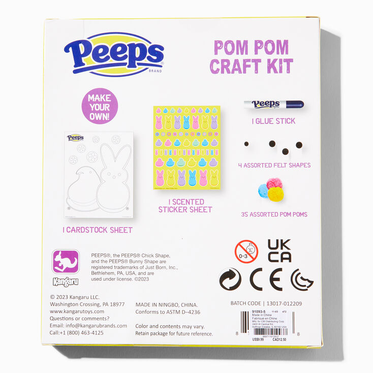 Peeps&reg; Pom Pom Craft Kit,
