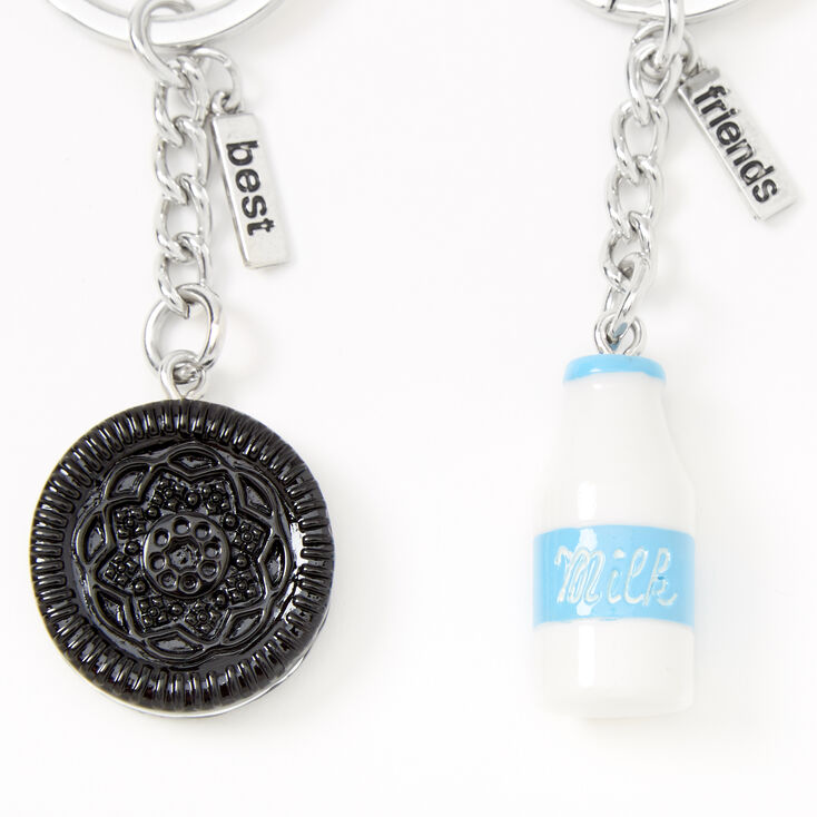 Milk &amp; Cookies Best Friends Keychains - 2 Pack,