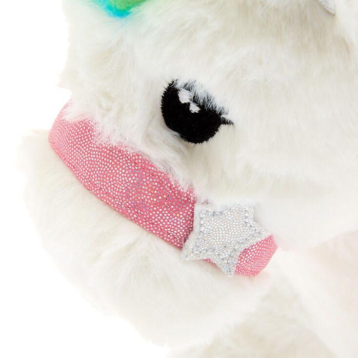 Claire&#39;s Club Medium Starbright the Magical Unicorn Soft Toy,