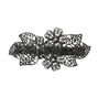 Barrette &agrave; motif avec strass,