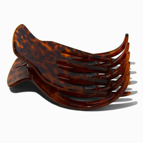 Extra Large Finger Hair Claw - Tortoiseshell,