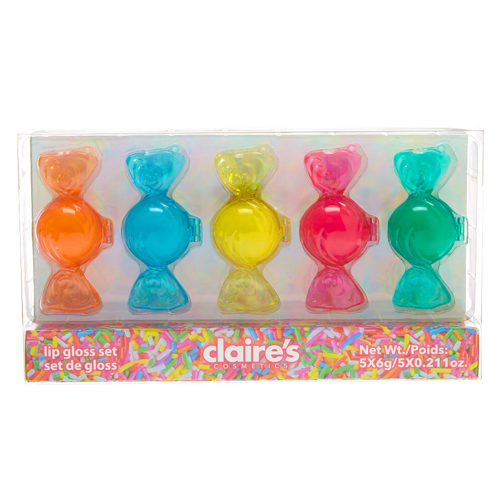 Candy Wrapper Lip Gloss Set - 5 Pack,