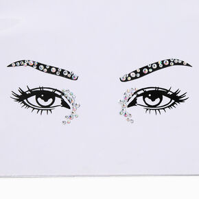 Silver Inner Corner Eye Gems,