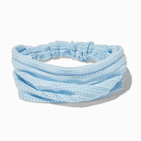 Blue Sheer Headwrap,