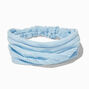 Blue Sheer Headwrap,