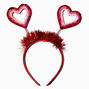 Valentine&#39;s Day Sequin Hearts Bopper Headband,