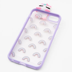 Rainbow Unicorn Peek A Boo Phone Case - Fits iPhone&reg; 6/7/8/SE,