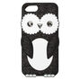 Glitter Penguin Silicone Phone Case - Fits iPhone 6/7/8/SE,
