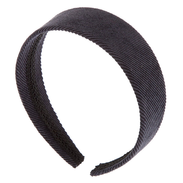 Corduroy Headband - Navy,