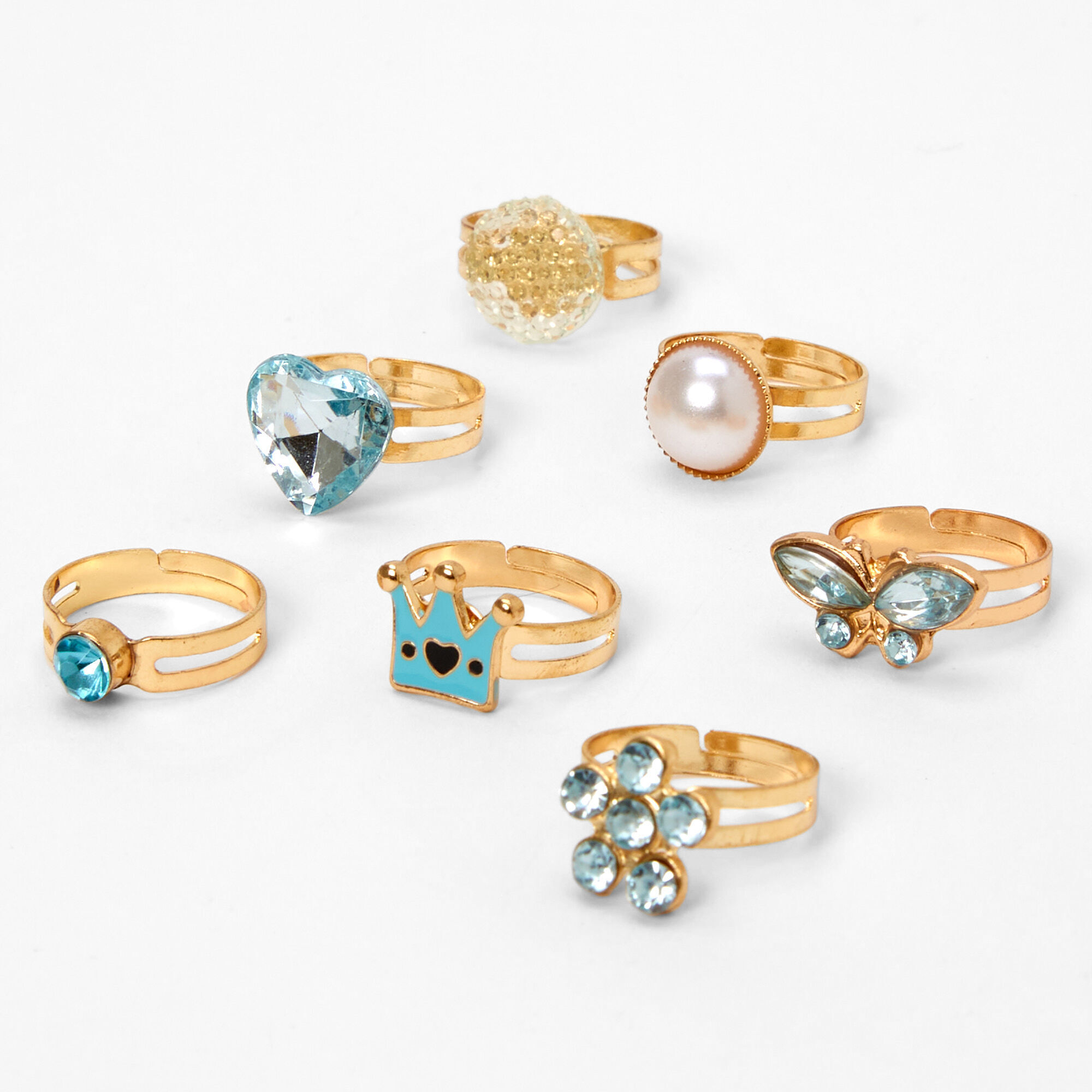 Butterfly crown deals ring