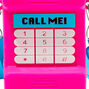 Pink Phone Jelly Crossbody Bag,