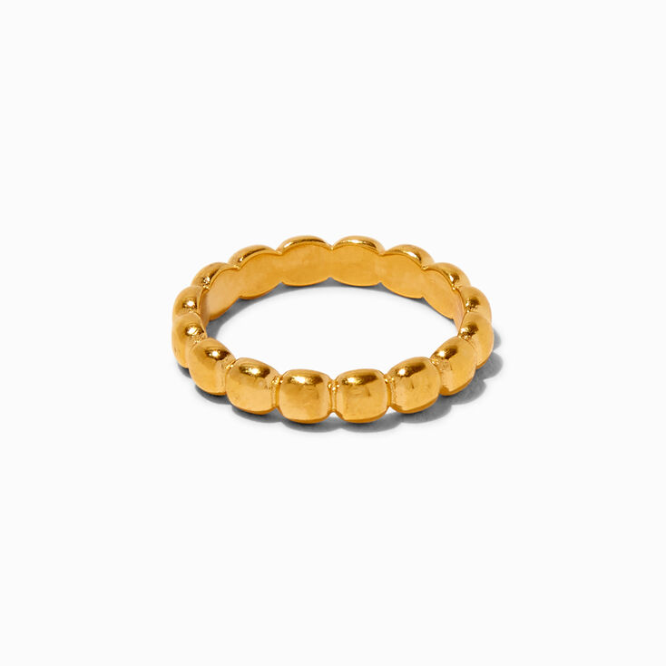 Gold 40MM Rainbow Hoop Earrings,