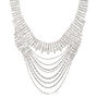 Wide Crystal Drop Choker,