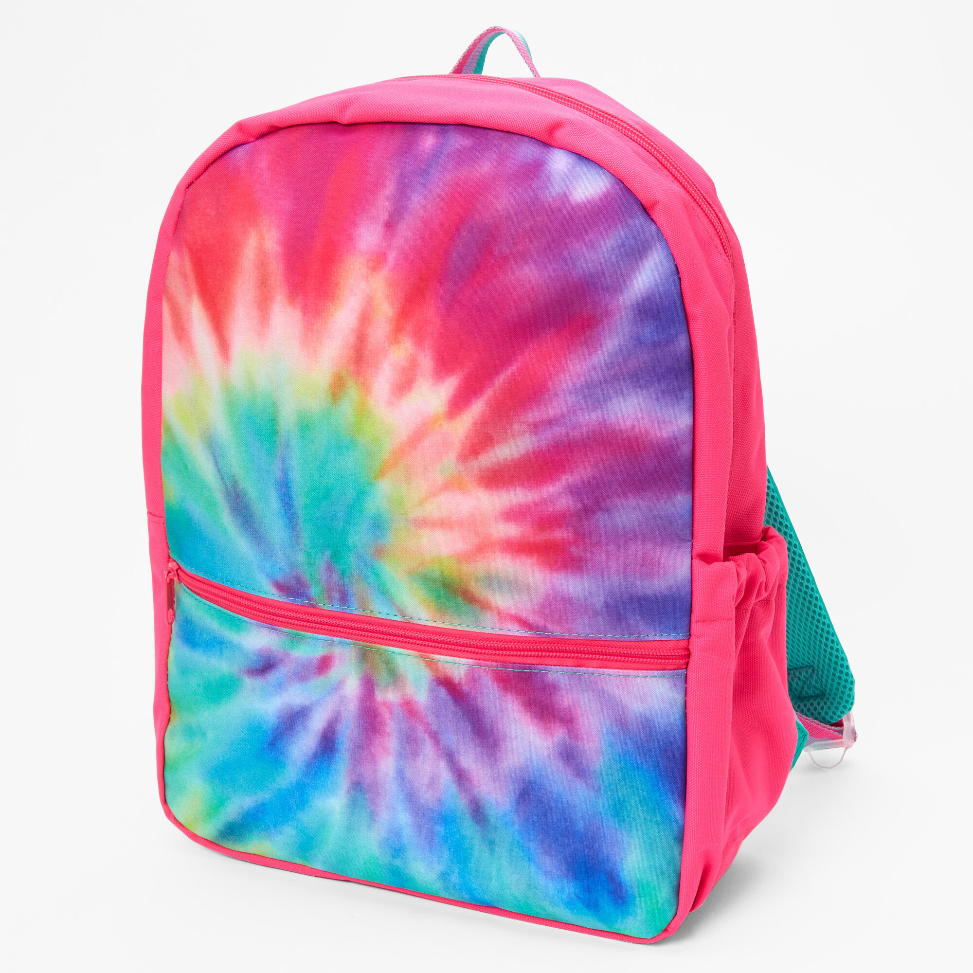 crack Reconcile Stop Go Green Tie Dye 10'' Mini Backpack | Claire's US