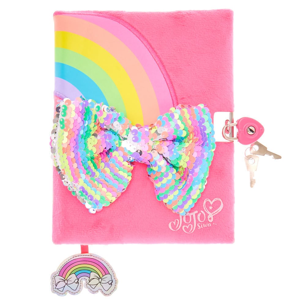 JoJo Siwa™ Rainbow Bow Lock Diary - Pink,