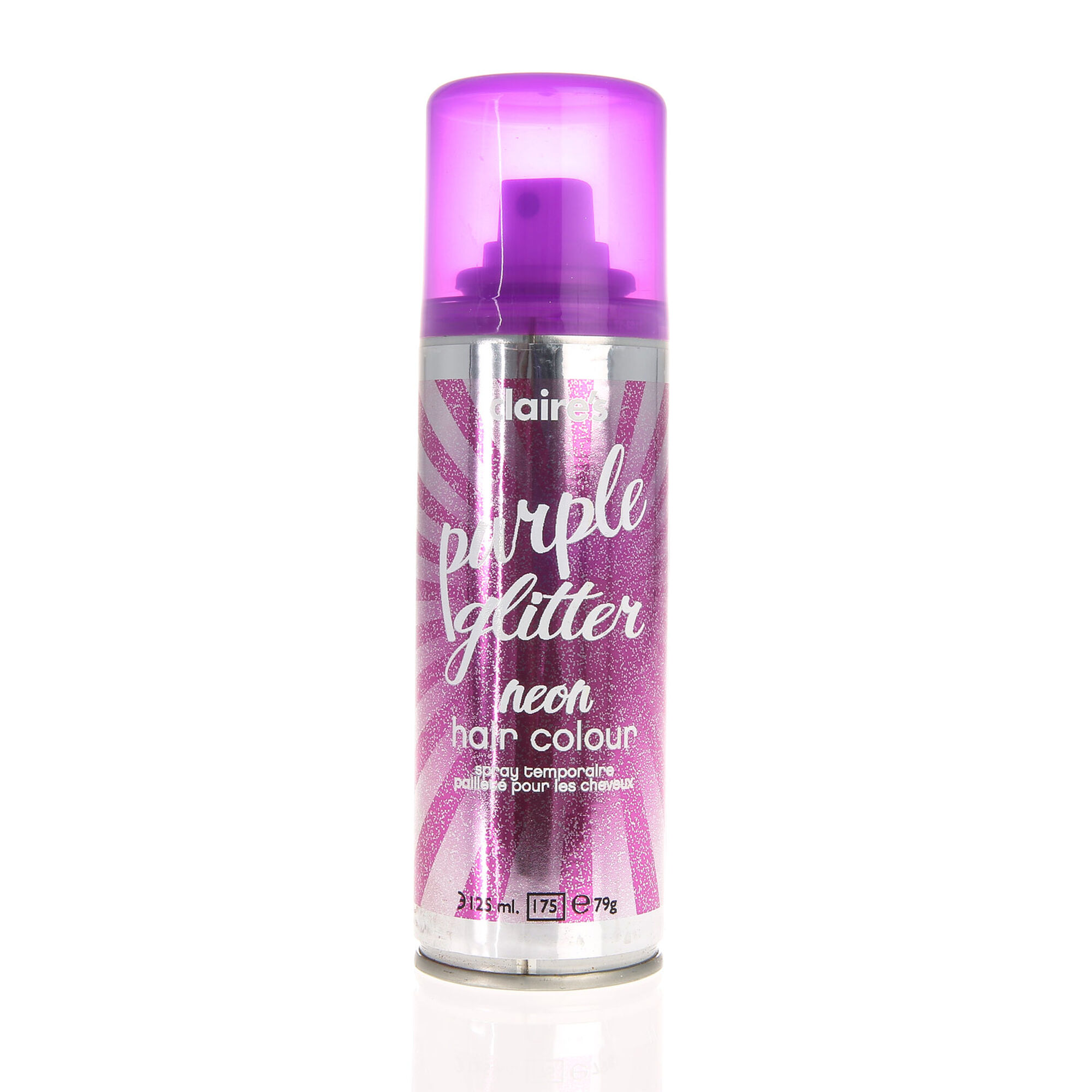 Neon Purple Glitter Hair Colour | Claire's