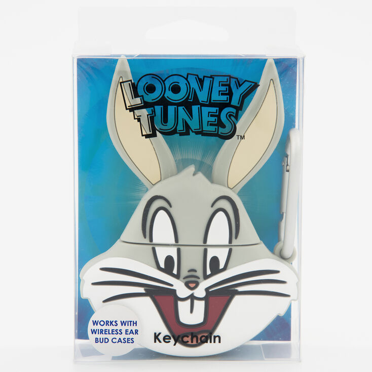 Claire's Étui pour écouteurs en silicone Bugs Bunny Looney Tunes™ - Compatible avec les étuis pour écouteurs sans fil