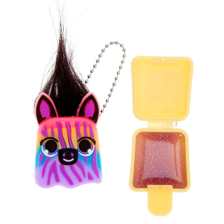 Pucker Pops Rainbow Zebra Lip Gloss - Watermelon,