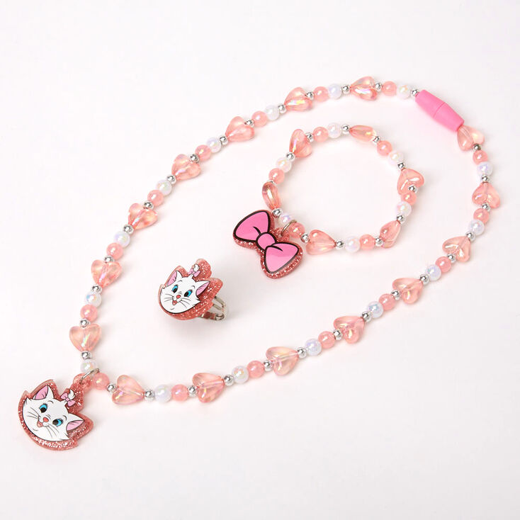 &copy;Disney Animals Marie Ears &amp; Jewellery Set - 4 Pack,