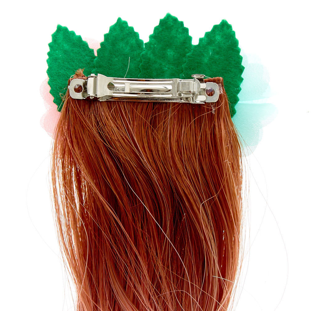 Kids Chiffon Flower Ombre Faux Hair Extension,