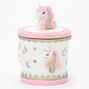 Icy Pink Unicorn Trinket Keepsake Box,