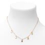 18kt Gold Plated Refined Star  Charm Necklace,