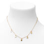 18kt Gold Plated Refined Star  Charm Necklace,