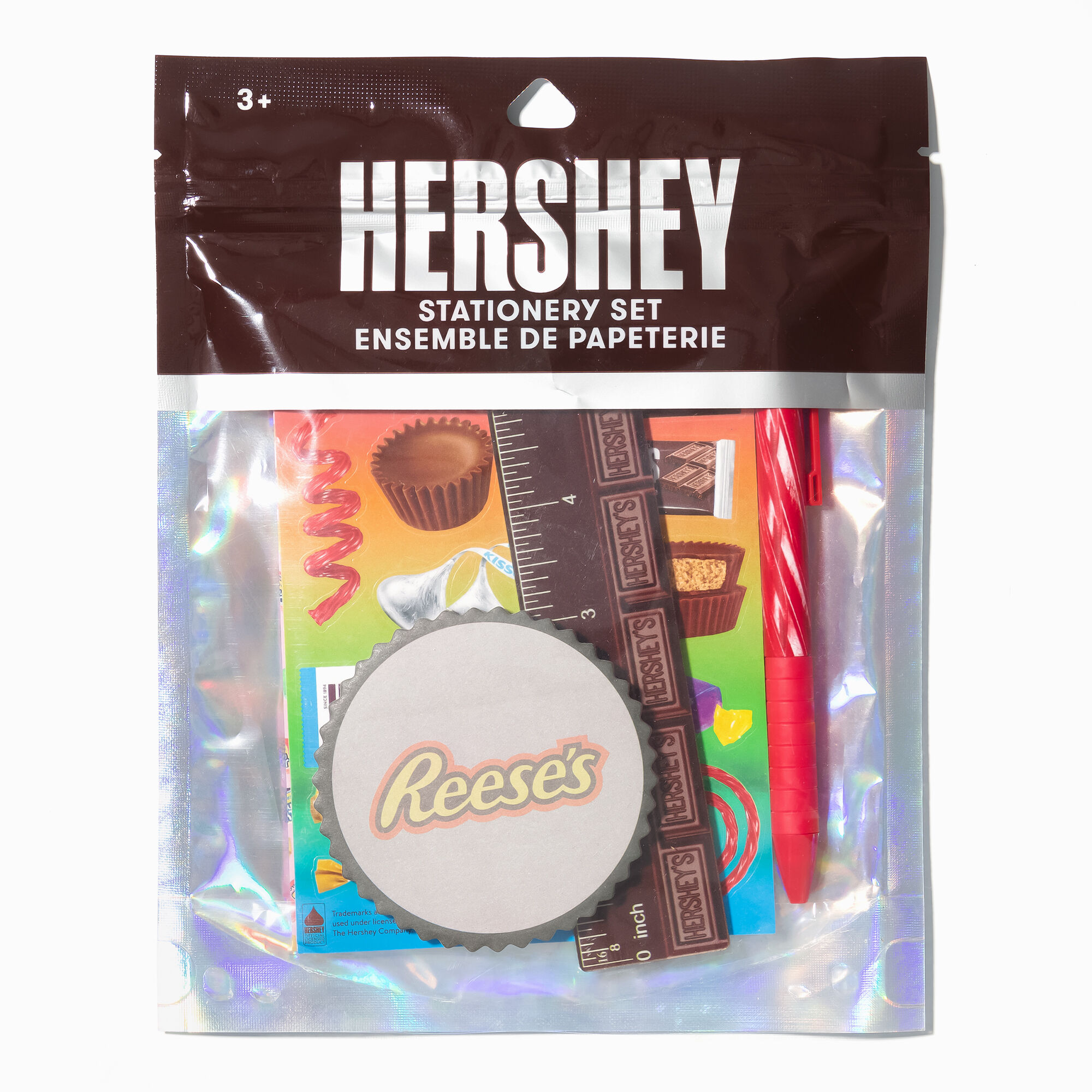 View Claires Hersheys Stationery Set 5 Pack information