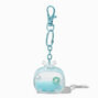 Oyster &amp; Pearl TV Water-Filled Glitter Keyring,