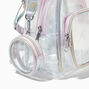 Clear Holographic Small Backpack,